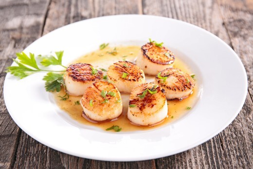 Seared Diver Scallops with Roasted Grapes,… | Vina Robles Winery