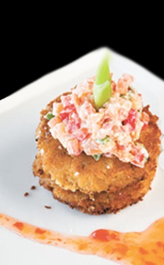 Crab & Avocado Towers with Gribiche Sauce Recipe | Vina Robles Winery