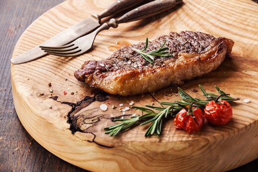 N.Y. Steak with Dried Cherry Sauce Recipe | Vina Robles Winery
